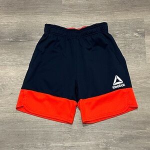 Reebok Boys Small Navy and Red Athletic Shorts